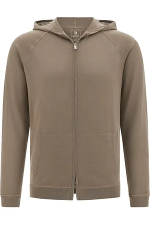 Boggi Milano Sweathshirts & Hoodies, Herre, , XL, Uld, Merino Uld Fuld Zip Jumper