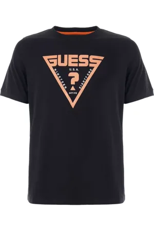 Guess Top, Herre, Sort, XS, Bomuld, Queencie CN T-Shirt