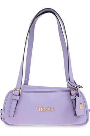 VERSACE Taske, Dame, Lilla, ONE SIZE, Uld, Skuldertaske Tag Bowling