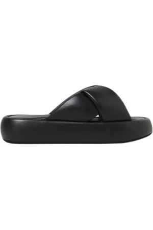 LIVIANA CONTI Sko, Dame, Sort, 39 EU, Flade Sliders