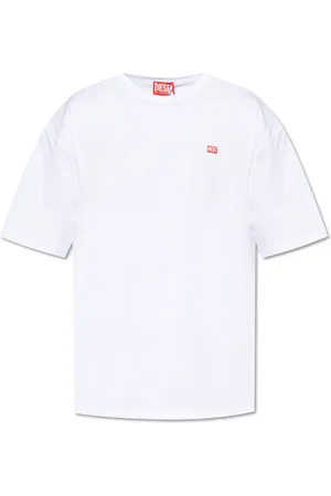 Diesel Top, Herre, Hvid, L, Bomuld, T-Boxt-R30 T-Shirt