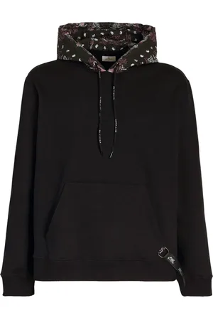 Etro Sweathshirts & Hoodies, Herre, Sort, XL, Bomuld, Hættetrøje med snøre i hætten