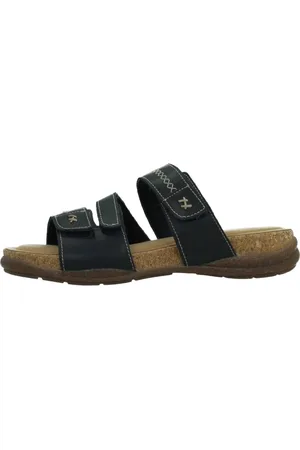Clarks Sko, Dame, Blå, 39 1/2 EU, Roseville Bay Sliders