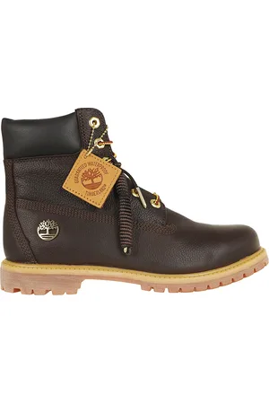 Timberland Sko, Dame, Brun, 36 EU, Uld, Premium Mørkebrune Fuldnarvede Støvler