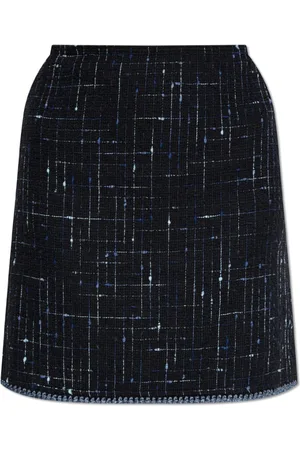 Etro Nederdel, Dame, Sort, 2XS, Tweed, Mini Tweed Nederdel