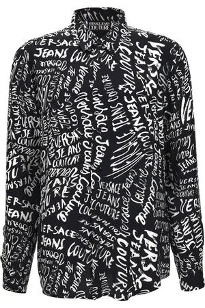 VERSACE Skjorte, Herre, Sort, XS, Skjorter Sort