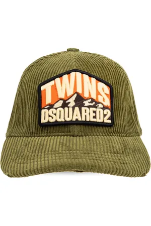 Dsquared2 Tilbehør, Herre, Grøn, ONE SIZE, Bomuld, Cap