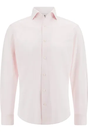 Boggi Milano Skjorte, Herre, Lyserød, XL, Bomuld, Regular Fit Japanese Jersey Polo Shirt