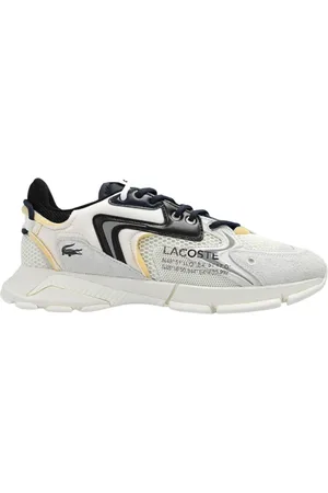 Lacoste Sko, Herre, Hvid, 44 EU, Læder, Sneakers med logo