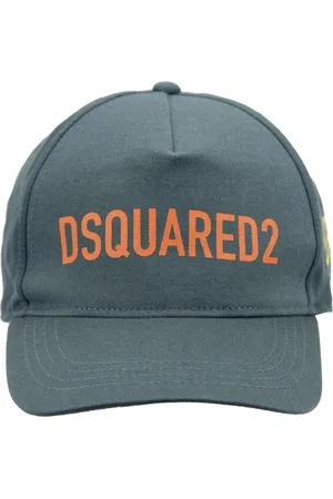 Dsquared2 Tilbehør, unisex, Grøn, ONE SIZE, Bomuld, Snapback Baseball Cap