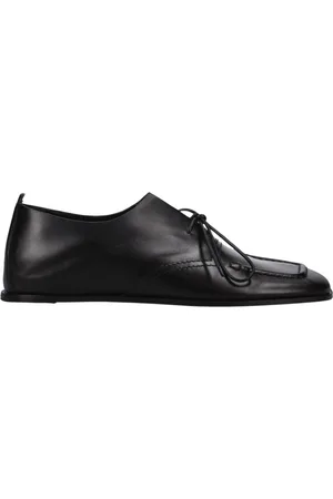 Premiata Sko, Dame, Sort, 39 EU, Læder, Minimalistisk læderloafer med justerbar hæl