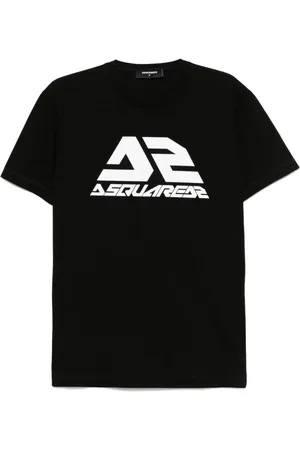 Dsquared2 Top, Herre, Sort, XL, Bomuld, T-shirt