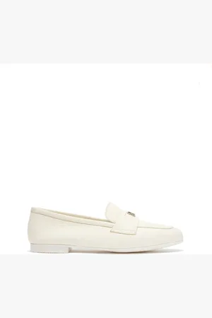 Casadei Sko, Dame, Hvid, 39 EU, Læder, Antilope Loafer