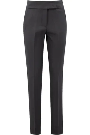 Fabiana Filippi Bukser, Dame, Sort, S, Uld, Slim-fit Bukser