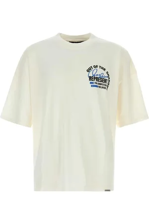 Represent Top, Herre, , XL, Bomuld, Hvid Bomuld Oversize T-shirt