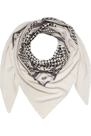 LALA BERLIN Tilbehør, Dame, Hvid, ONE SIZE, Cashmere, Cashmere Trekantet Sjal
