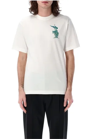Burberry Top, Herre, Hvid, M, Bomuld, T-Shirt