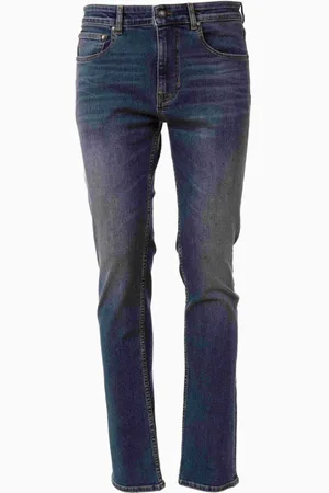 Roberto Cavalli Jeans, Herre, Blå, W35, Bukser