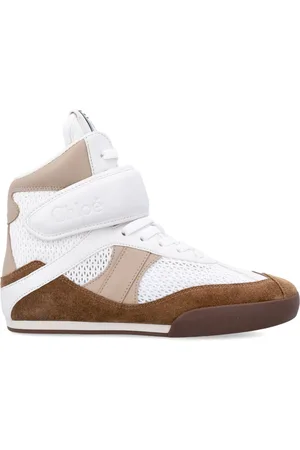 Chloé Sko, Dame, Flerfarvet, 38 EU, Læder, Kick High-Top Sneaker
