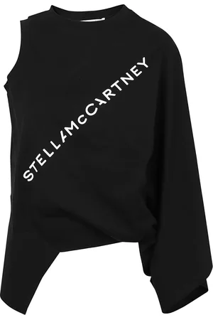 Stella McCartney Top, Dame, Sort, 2XS, Langærmet top