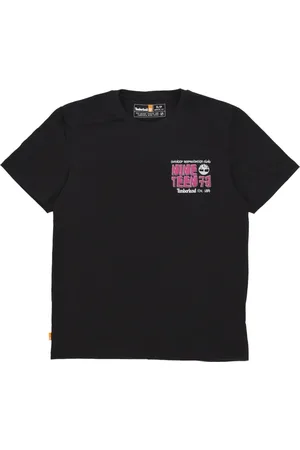 Timberland Top, Herre, Sort, XL, Bomuld, Graphic Tee Kortærmet