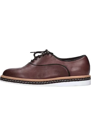 santoni Sko, Herre, Brun, 41 EU, Uld, Flade sko Brune