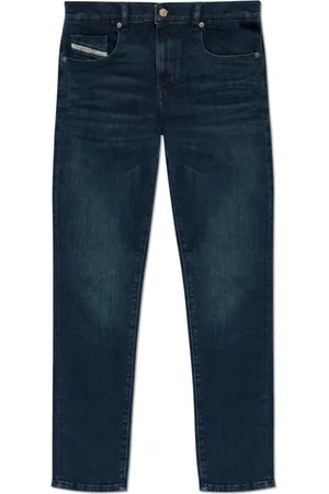 Diesel Jeans, Herre, Blå, W29 L34, Bomuld, 2019 D-Strukt Jeans