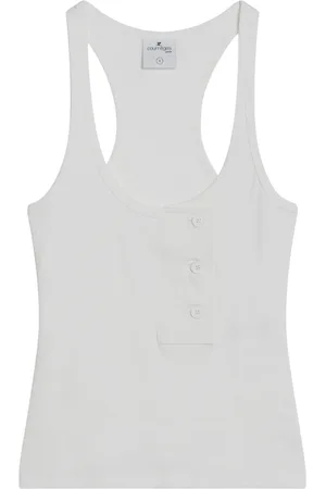 Courrèges Top, Dame, Hvid, M, Tanktop