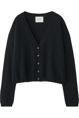 Lisa Yang Strik, Dame, Sort, S, Uld, Stilfuld Cardigan