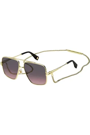 Marc Jacobs Tilbehør, unisex, Gul, 59 MM, Uld, Solbriller