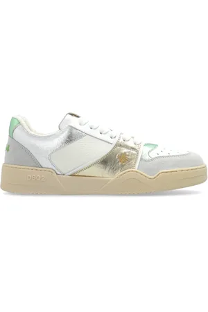 Dsquared2 Sko, Dame, Hvid, 36 EU, Uld, Sports Sko Spiker