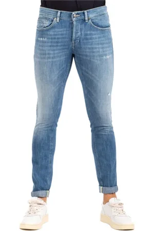 Dondup Jeans, Herre, Blå, W36, Bomuld, George Slim-fit Jeans