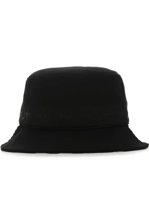 Fred Perry Tilbehør, Herre, Sort, M, Bomuld, Stretched Sort Bomuldshat
