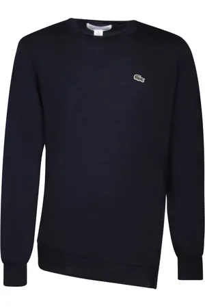Comme des Garçons Strik, Herre, Blå, S, Uld, Rundhalset strik