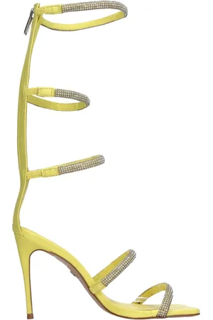 CARRANO Sko, Dame, Gul, 39 EU, Uld, Sandal Gul