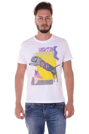 VERSACE Top, Herre, Hvid, S, Bomuld, Sweatshirts