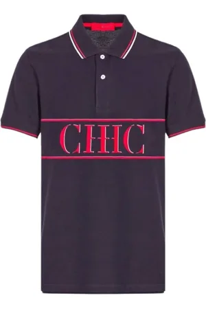 Carolina Herrera Top, Herre, Blå, M, Bomuld, Polo Shirt