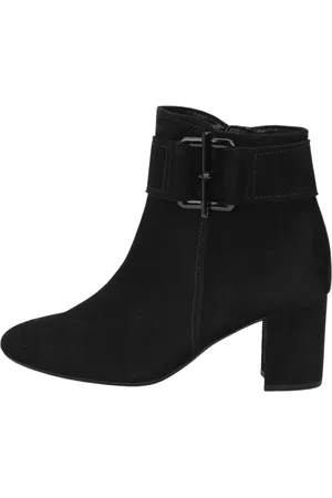 Gabor Sko, Dame, Sort, 41 EU, Suede, Elegante Sorte Støvletter