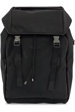 Dsquared2 Taske, Herre, Sort, ONE SIZE, Nylon, Sort Nylon Laptop Rygsæk i Sort