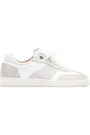 Mason Garments Sko, Herre, Hvid, 43 EU, Læder, Napoli Tradizionale Sneakers