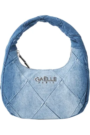 GAËLLE Taske, Dame, Blå, ONE SIZE, Denim, Denim Hobo Taske til Moderne Kvinder