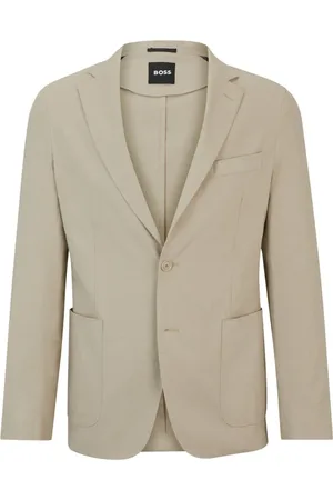 HUGO BOSS Jakke, Herre, , S, Lys Hør Blazer