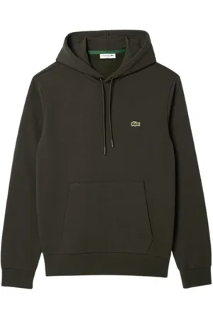 Lacoste Sweathshirts & Hoodies, Herre, Grøn, M, Bomuld, Hoodie