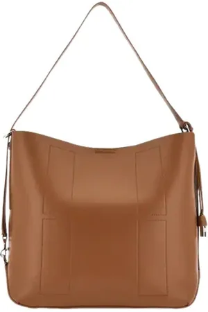 Hogan Taske, Dame, Brun, ONE SIZE, Uld, Læder Hobo Skuldertaske