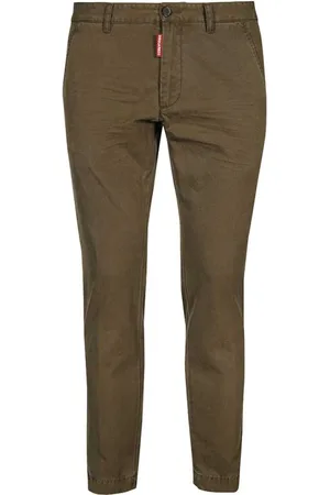 Dsquared2 Bukser, Herre, Brun, 3XL, Bomuld, Cotton Chino Bukser