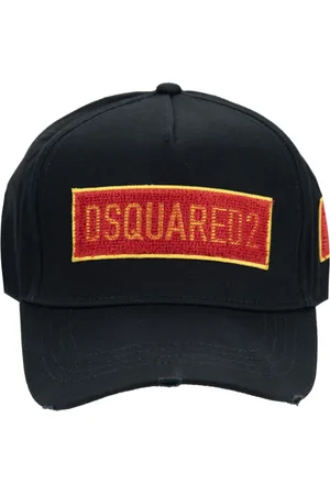 Dsquared2 Tilbehør, unisex, Sort, ONE SIZE, Bomuld, Broderet baseballkasket
