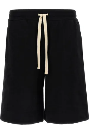 Jil Sander Shorts, Herre, Sort, L, Bomuld, Sort bomuld Bermuda shorts