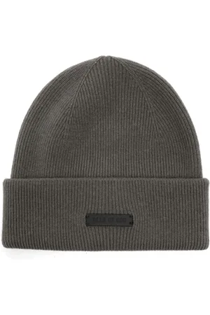 FEAR OF GOD Tilbehør, Herre, Sort, ONE SIZE, Cashmere, Sort Beanie Hue