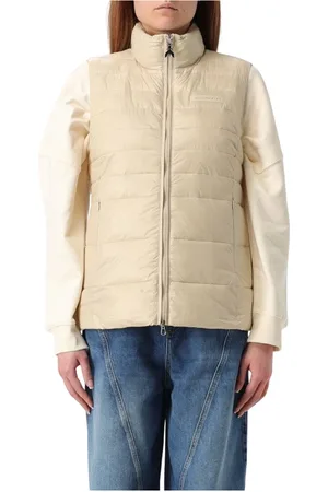 Patrizia Pepe Jakke, Dame, , L, Uld, Ærmeløs Essential Puffer Vest