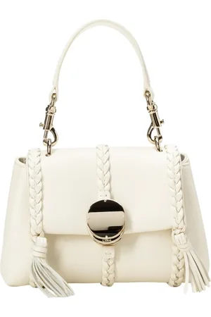 Chloé Taske, Dame, Hvid, ONE SIZE, Uld, Stilfuld lædertaske